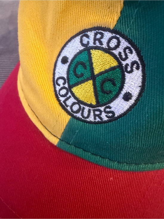Cross Colours Multicolor Mint Vintage Baseball Cap - Red, Yellow, Green main image 4